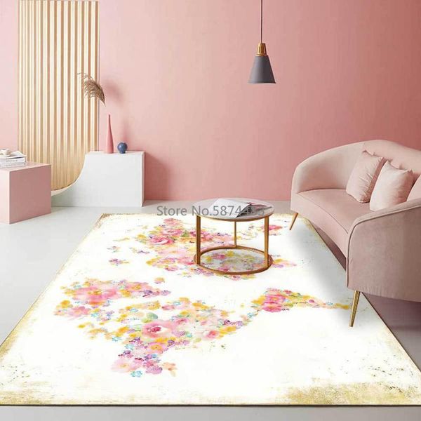 carpets 200*300cm fresh white abstract watercolor pink flower world living room bedroom bedside carpet floor mat customization
carpets 200*300cm fresh white abstract watercolor pink flower world living room bedroom bedside carpet floor mat customization