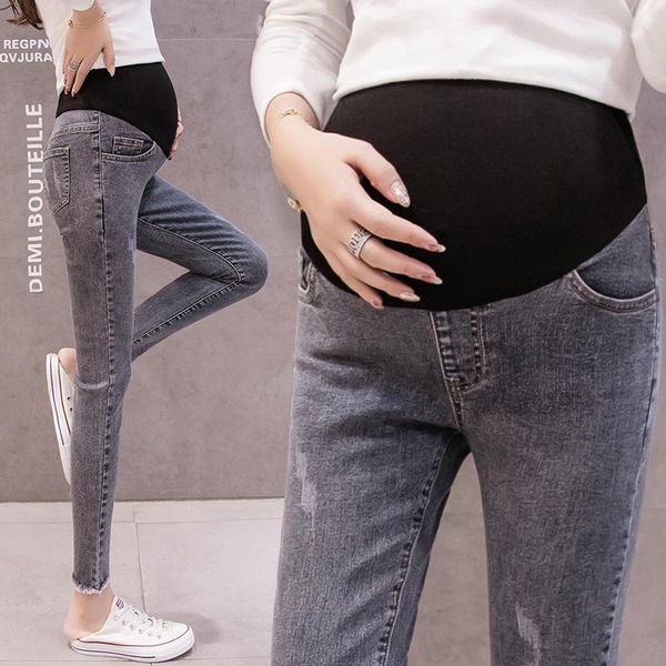 maternity bottoms high stretch jeans pants 2021 pregnancy spring autumn skinny cropped denim woman, White
maternity bottoms high stretch jeans pants 2021 pregnancy spring autumn skinny cropped denim woman, White