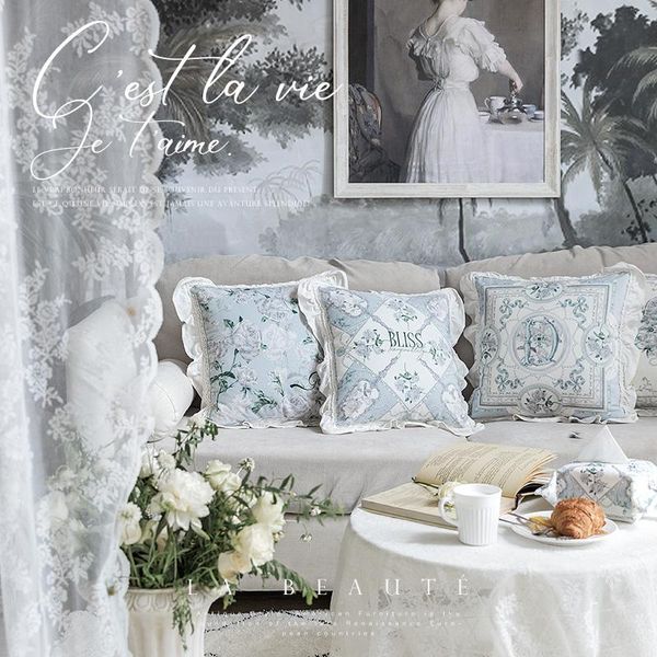 cushion/decorative pillow light luxury pillowcase with flounce edge customized size inner french style living room bedroom decor
cushion/decorative pillow light luxury pillowcase with flounce edge customized size inner french style living room bedroom decor