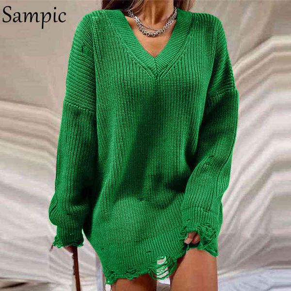 sampic pullover knitted loose long sleeve casual mini sweater dress 2021 autumn winter y2k basic o neck party club dresses g1214, Black;gray
sampic pullover knitted loose long sleeve casual mini sweater dress 2021 autumn winter y2k basic o neck party club dresses g1214, Black;gray