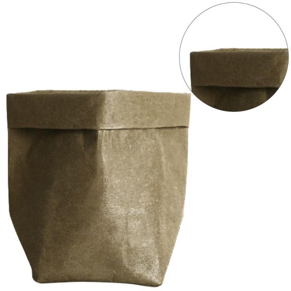 gift wrap washable kraft paper container decorative reusable bag organizer flowerpot cover for decoration and storage size s(gre
gift wrap washable kraft paper container decorative reusable bag organizer flowerpot cover for decoration and storage size s(gre