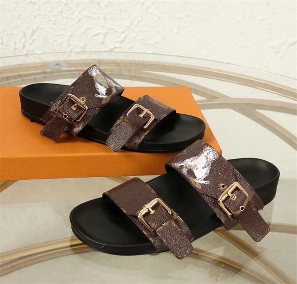 new women summer slippers slide bom dia flat mule 1a3r5m cool effortlessly stylish slides 2 straps with adjusted gold buckles sandals logo b, Black
new women summer slippers slide bom dia flat mule 1a3r5m cool effortlessly stylish slides 2 straps with adjusted gold buckles sandals logo b, Black