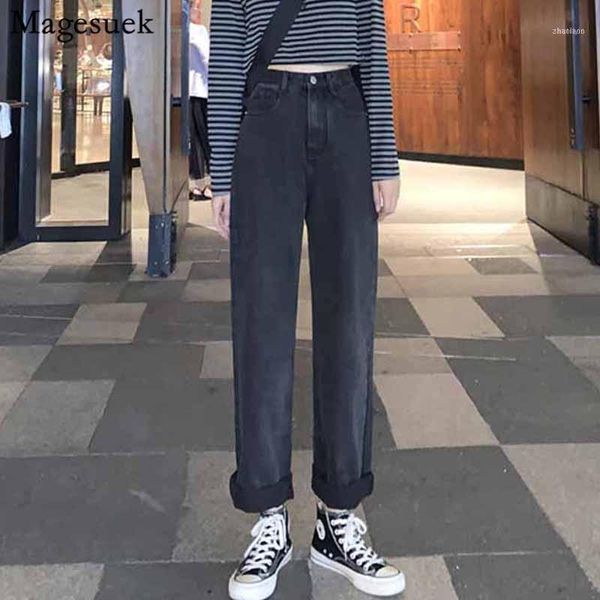 high waist loose dark gray color solid jeans 2021 autumn casual wide leg pant female straight-leg trousers mujer 114781, Blue
high waist loose dark gray color solid jeans 2021 autumn casual wide leg pant female straight-leg trousers mujer 114781, Blue