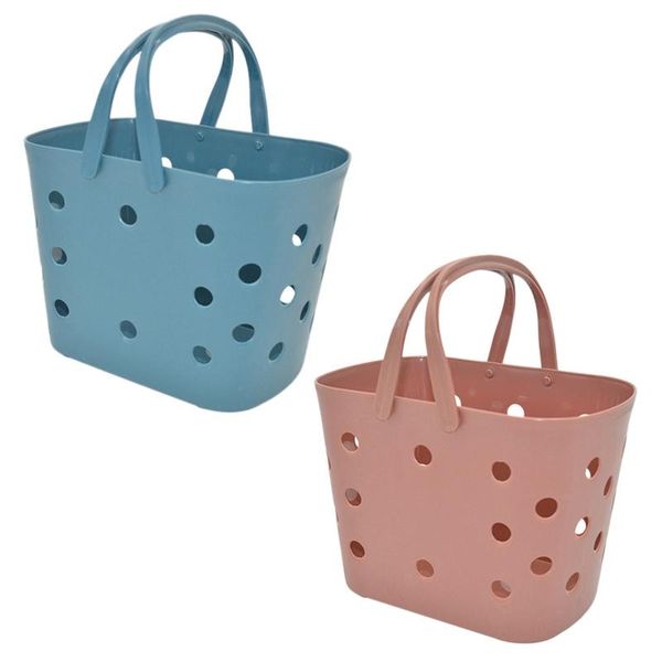 storage baskets 2pcs portable hollow plastic basket kitchen household fruit and vegetable frame drain basket, blue & pink
storage baskets 2pcs portable hollow plastic basket kitchen household fruit and vegetable frame drain basket, blue & pink