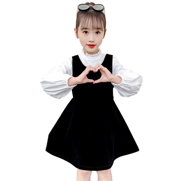 clothing sets kids clothes girls blouse + dress suit for casual style girl spring autumn childrens school, White
clothing sets kids clothes girls blouse + dress suit for casual style girl spring autumn childrens school, White
