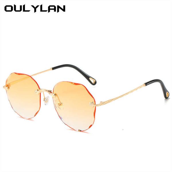 luxury designer sunglasses oulylan rimless women trimming gradient shades sun glasses ladies vintage framless eyewear uv400, White;black
luxury designer sunglasses oulylan rimless women trimming gradient shades sun glasses ladies vintage framless eyewear uv400, White;black
