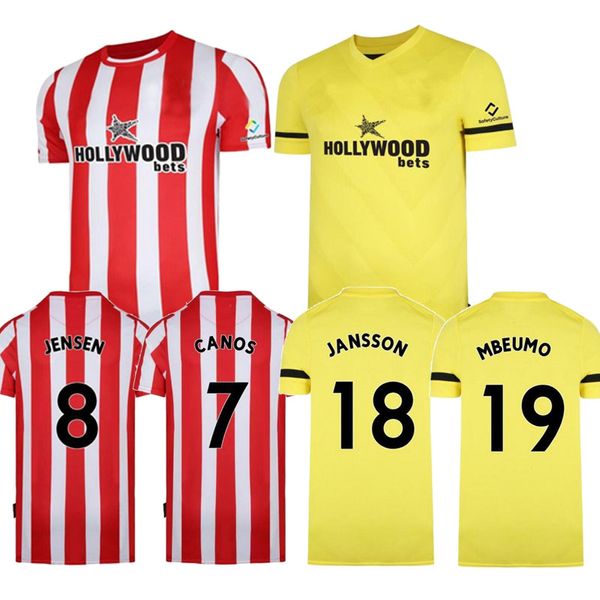 21 22 brentford fc home soccer jerseys toney 2021 2022 jansson mbeumo canos jensen football shirt dasilva forss janelt roerslev bidstrup men, Black;yellow
21 22 brentford fc home soccer jerseys toney 2021 2022 jansson mbeumo canos jensen football shirt dasilva forss janelt roerslev bidstrup men, Black;yellow