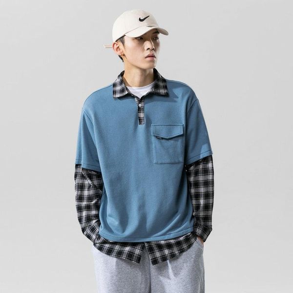 men's hoodies & sweatshirts 2021 spring and autumn lapel solid color stitching sweatshirt korean version of the trend casual sports, Black
men's hoodies & sweatshirts 2021 spring and autumn lapel solid color stitching sweatshirt korean version of the trend casual sports, Black