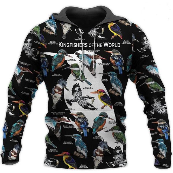 men's hoodies & sweatshirts kingfishers of the world 3d print jacket men/women harajuku hoodie casual streetwear sweatshirt pullover, Black
men's hoodies & sweatshirts kingfishers of the world 3d print jacket men/women harajuku hoodie casual streetwear sweatshirt pullover, Black