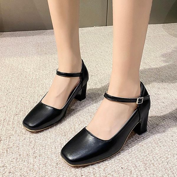 dress shoes plus size 43 women thick high heels pumps 2021 autumn woman ankle strap mary jane pu leather lady office work, Black
dress shoes plus size 43 women thick high heels pumps 2021 autumn woman ankle strap mary jane pu leather lady office work, Black
