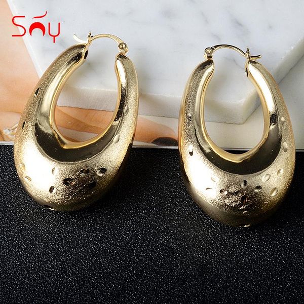 sunny jewelry 2021 new fashion copper hoop earrings for women hollow large style for wedding party gifts trendy, Golden;silver
sunny jewelry 2021 new fashion copper hoop earrings for women hollow large style for wedding party gifts trendy, Golden;silver