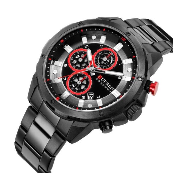 wristwatches curren chronograph sport watches for men casual business wristwatch with calendar quartz men's watch male clock relojes go, Slivery;brown
wristwatches curren chronograph sport watches for men casual business wristwatch with calendar quartz men's watch male clock relojes go, Slivery;brown
