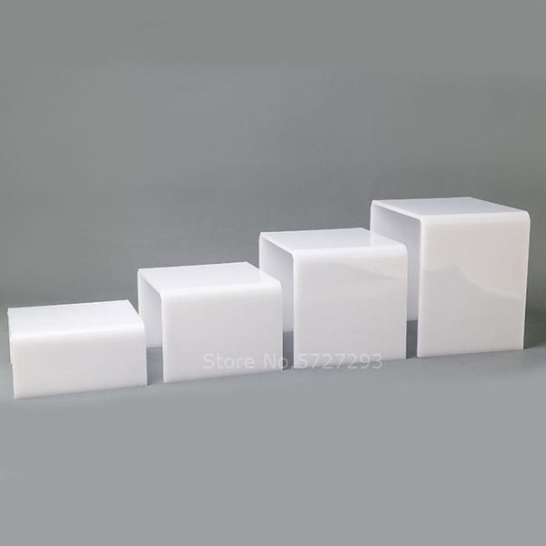 4pcs/set white acrylic stand riser jewelry showcase collectible storage rack cosmetic bottle display shelf holder fixture decor
4pcs/set white acrylic stand riser jewelry showcase collectible storage rack cosmetic bottle display shelf holder fixture decor
