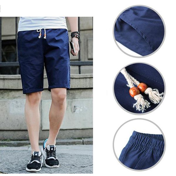summer casual cato fashion style man bermuda beach shorts men, White;black