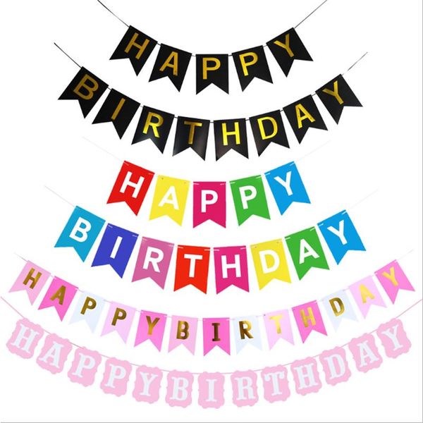 party decoration happy birthday banner paper bunting garland banners flags boys girl baby shower wedding supplies decor
party decoration happy birthday banner paper bunting garland banners flags boys girl baby shower wedding supplies decor