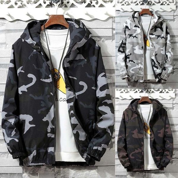 men's jackets sweatshirt with a hood mens autumn winter zip camouflage long sleeve pocket sport hoodies jacket coat dropshiping w7261, Black;brown
men's jackets sweatshirt with a hood mens autumn winter zip camouflage long sleeve pocket sport hoodies jacket coat dropshiping w7261, Black;brown