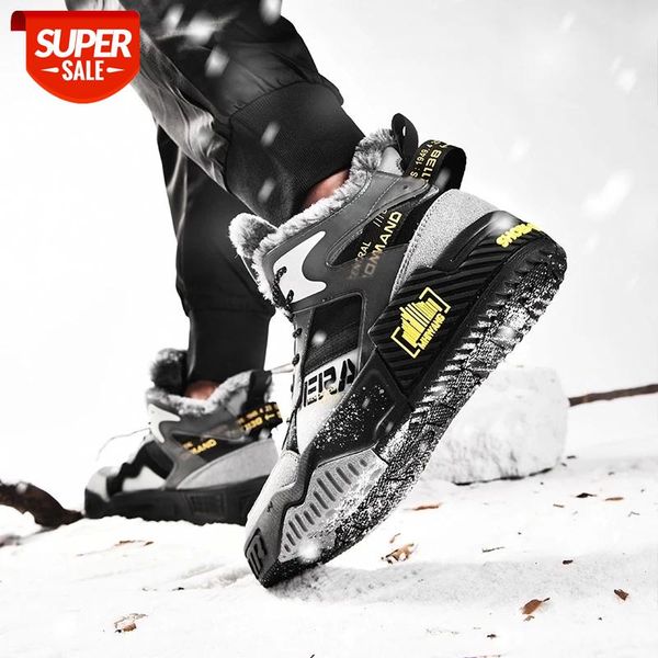 Winter New Men's High-Top Lace-Up Snow Boots Fashion Man Warm Shoes Male Thick-Soled Casual Solid Color Outdoor Footwears #W266
Winter New Men's High-Top Lace-Up Snow Boots Fashion Man Warm Shoes Male Thick-Soled Casual Solid Color Outdoor Footwears #W266