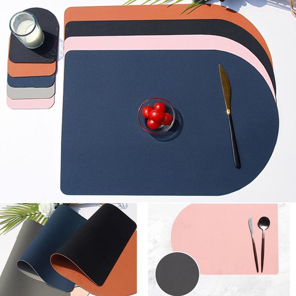 mats & pads 2pcs/set placemat washable set dual side tableware pad leather heat lnsulation waterproof non-slip bowl kitchen
mats & pads 2pcs/set placemat washable set dual side tableware pad leather heat lnsulation waterproof non-slip bowl kitchen