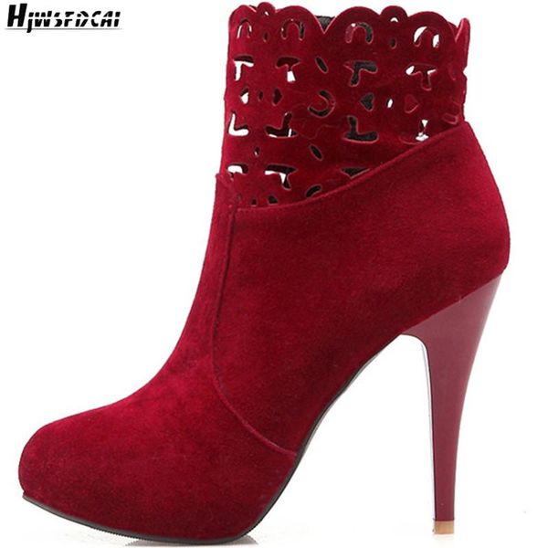 boots hjwsfdcai hollow out high heel short fashion zipper warm ladies ankle thick-soled round toe zapatos de mujer, Black
boots hjwsfdcai hollow out high heel short fashion zipper warm ladies ankle thick-soled round toe zapatos de mujer, Black