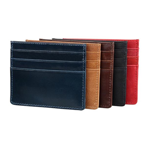 card holders genuine leather mini holder for men women cowhide business s bags small id wallets cards organizer, Brown;gray
card holders genuine leather mini holder for men women cowhide business s bags small id wallets cards organizer, Brown;gray