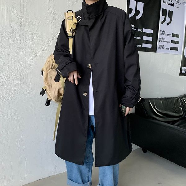 2021 new men's of medium length fashionable trend casual loose coats trench youth high-quality black jacket outerwear -2xl 85k7, Tan;black
2021 new men's of medium length fashionable trend casual loose coats trench youth high-quality black jacket outerwear -2xl 85k7, Tan;black