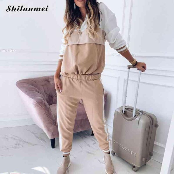 two piece dress 2021 spring casual sets women sportswear pink plus size pants set zipper pockets hoodies loose tracksuits outfit, White
two piece dress 2021 spring casual sets women sportswear pink plus size pants set zipper pockets hoodies loose tracksuits outfit, White