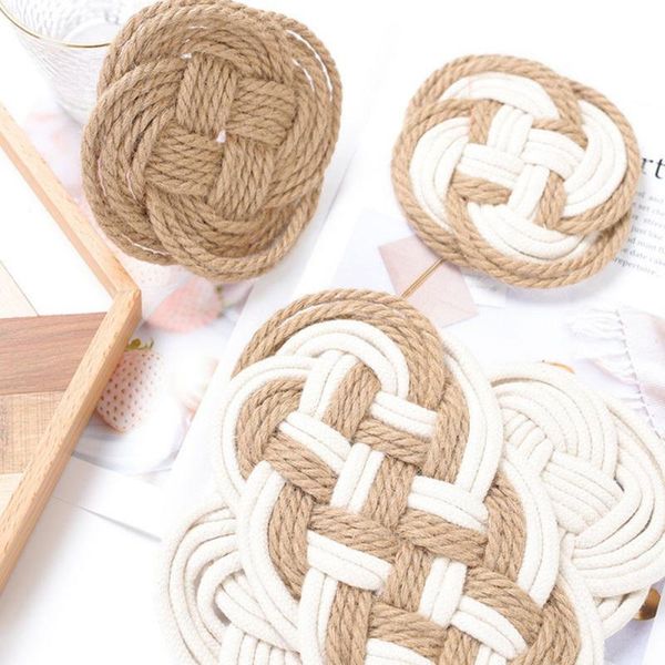 mats & pads round insulation cup cotton knitting table mat heat pot holder coffee drink tea placemat
mats & pads round insulation cup cotton knitting table mat heat pot holder coffee drink tea placemat