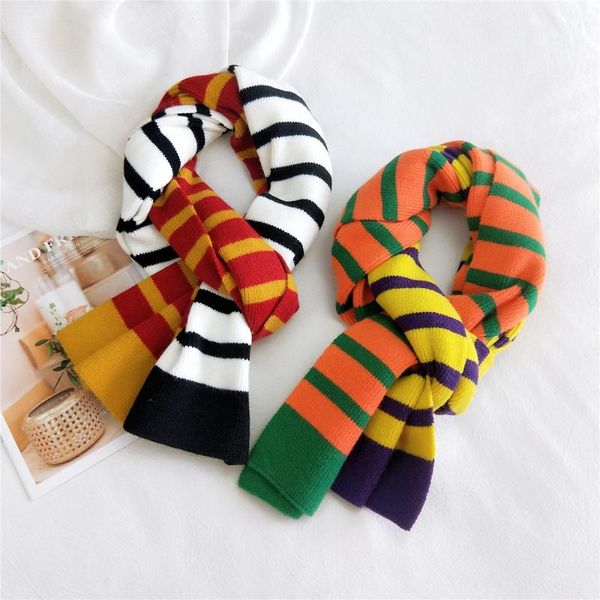 scarves colorful striped knitted scarf female korean autumn and winter warm shawl double-sided dual-use all-matching long students, Blue;gray
scarves colorful striped knitted scarf female korean autumn and winter warm shawl double-sided dual-use all-matching long students, Blue;gray