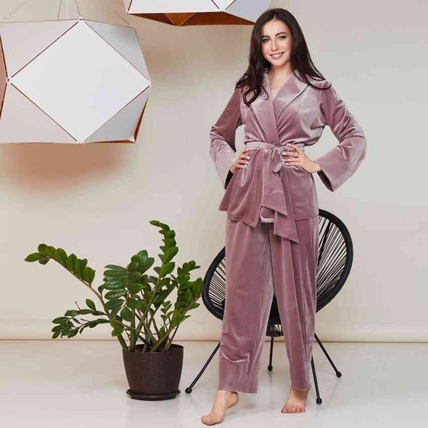 women's sleepwear womens velour solid robes women nightwear velvet set woman 2 pieces knitting bathrobe female elegant nightgowns, Black;red
women's sleepwear womens velour solid robes women nightwear velvet set woman 2 pieces knitting bathrobe female elegant nightgowns, Black;red
