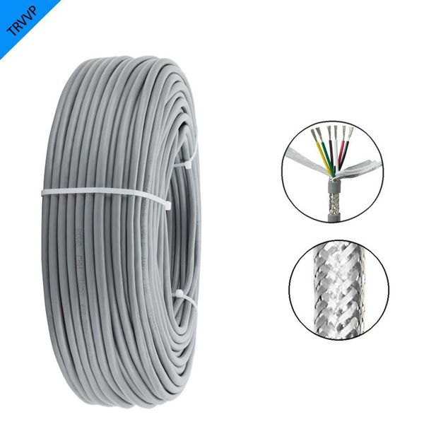 other lighting accessories 1meter trvvp tinned copper cable26/24/22awg 2/3/4/5/6/7/8core double shielded flexible wire gray pvc insulated dr
other lighting accessories 1meter trvvp tinned copper cable26/24/22awg 2/3/4/5/6/7/8core double shielded flexible wire gray pvc insulated dr