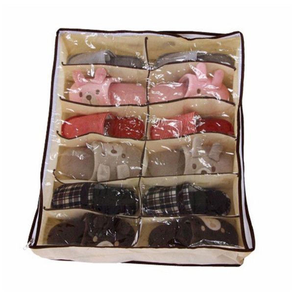 storage bags 1pcs creative non-woven fabric shoes cabinet dust-proof holder organizer box under bed 12 grids closet c1n9
storage bags 1pcs creative non-woven fabric shoes cabinet dust-proof holder organizer box under bed 12 grids closet c1n9