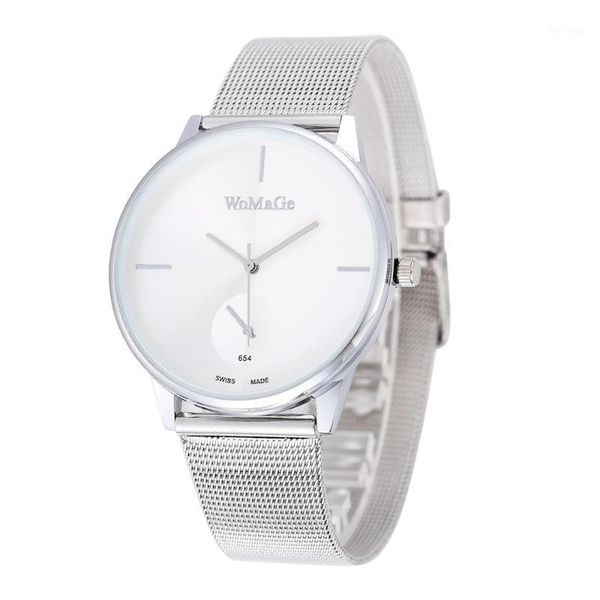 wristwatches ladies quartz watch women fashion silver watches female casual wrist drop montre femme 2021, Slivery;brown
wristwatches ladies quartz watch women fashion silver watches female casual wrist drop montre femme 2021, Slivery;brown