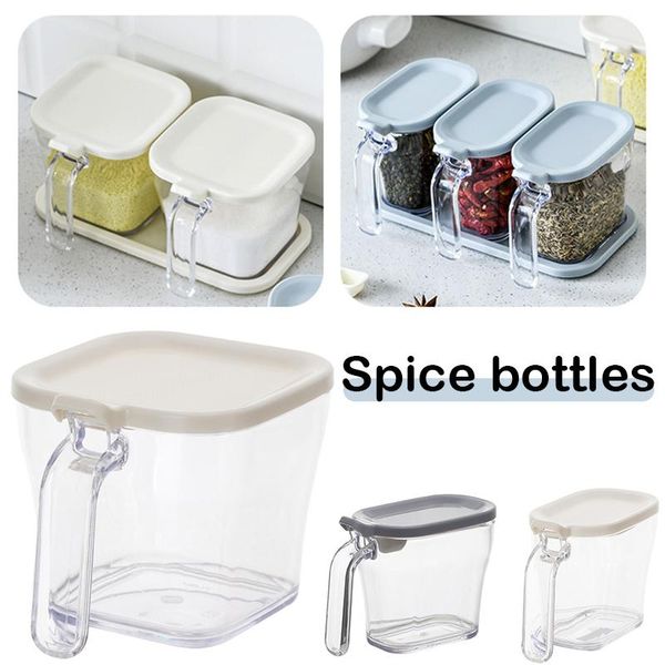 storage bottles & jars clear seasoning rack spice pots box set containers with lids and spoon mjj88
storage bottles & jars clear seasoning rack spice pots box set containers with lids and spoon mjj88