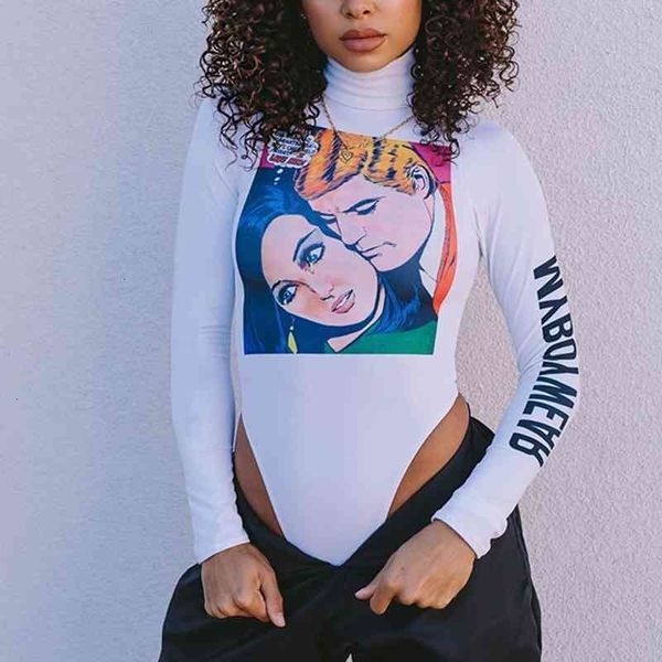 women's jumpsuits & rompers black women bodysuit high neck long sleeve solid cartoon print warm casual lady romper fashion wo, Black;white
women's jumpsuits & rompers black women bodysuit high neck long sleeve solid cartoon print warm casual lady romper fashion wo, Black;white