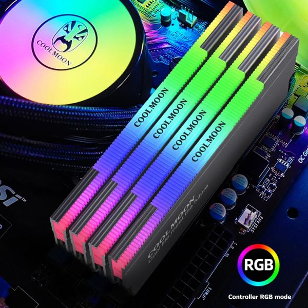 cr-d134s argb ram heatsink heat spreader cooler memory cooling vest for deskcomputer pc fans & coolings
cr-d134s argb ram heatsink heat spreader cooler memory cooling vest for deskcomputer pc fans & coolings