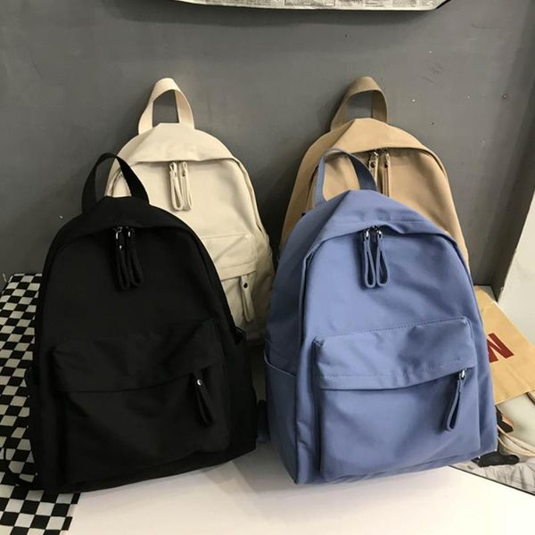 backpack classic solid colors women canvas backpacks for school teenagers girls 2021 simple female backbag mochilas
backpack classic solid colors women canvas backpacks for school teenagers girls 2021 simple female backbag mochilas