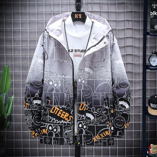men's jackets m-8xl all over print oversize jacket spring autumn coats with nood loose style outwear youthful collegue clothes 893, Black;brown
men's jackets m-8xl all over print oversize jacket spring autumn coats with nood loose style outwear youthful collegue clothes 893, Black;brown