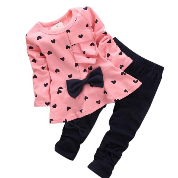 clothing sets baby boys clothes heart-shaped print bow cute 2pcs kids set t shirt + pants girls boutique outfits, White
clothing sets baby boys clothes heart-shaped print bow cute 2pcs kids set t shirt + pants girls boutique outfits, White