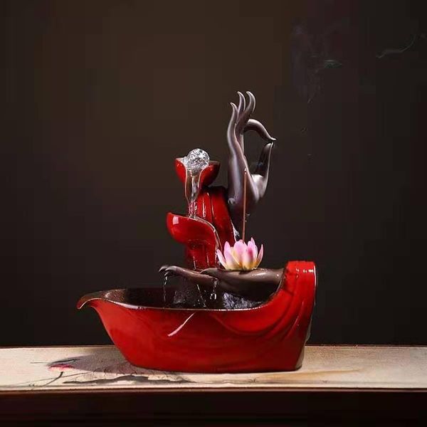 fragrance lamps bergamot lotus ceramic incense burner glass ball flowing water with lamp ornaments somke waterfall for home or office decora
fragrance lamps bergamot lotus ceramic incense burner glass ball flowing water with lamp ornaments somke waterfall for home or office decora