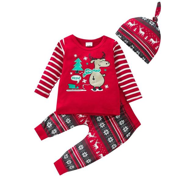clothing sets 3pcs set baby christmas clothes for kids girls boys deer xmas tree print pullover pants hat outfits year infant, White
clothing sets 3pcs set baby christmas clothes for kids girls boys deer xmas tree print pullover pants hat outfits year infant, White
