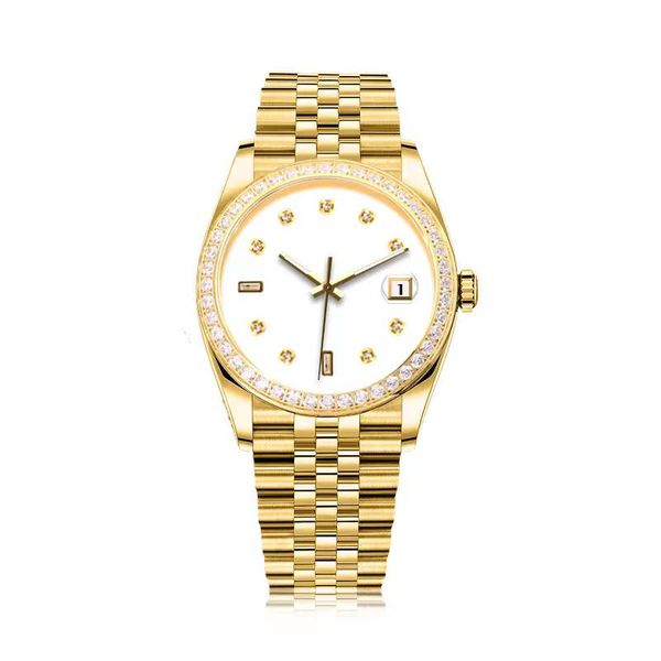 luxury watch men 116243 requin asian movement 2813 white dial gold stainless steel case double row diamond calendar automatic mechanical dat, Slivery;brown
luxury watch men 116243 requin asian movement 2813 white dial gold stainless steel case double row diamond calendar automatic mechanical dat, Slivery;brown