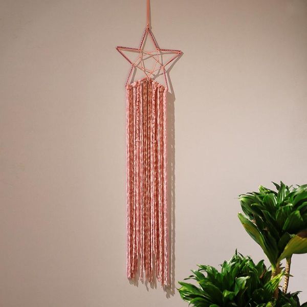 decorative objects & figurines hand-woven dream catcher simple five-pointed star hanging ornament for home bedroom living room decoration
decorative objects & figurines hand-woven dream catcher simple five-pointed star hanging ornament for home bedroom living room decoration