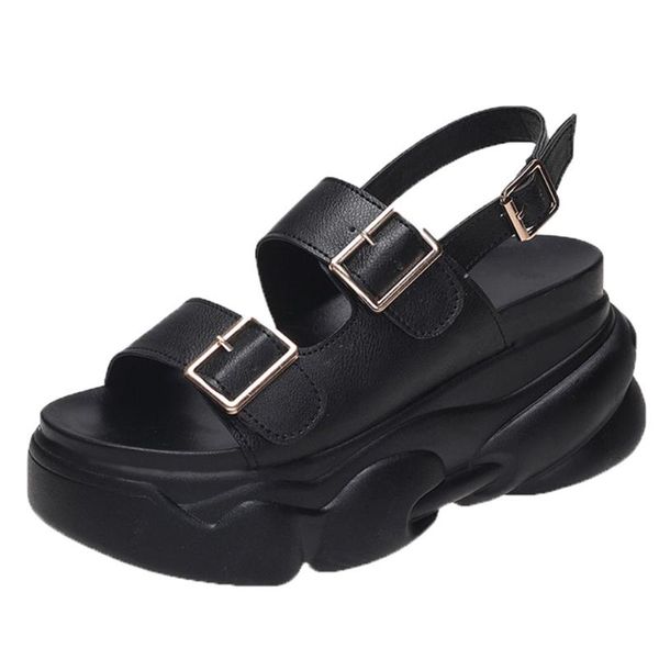 sandals 2021 fashion lapolaka female flat heel buckle strap high with med platform casual woman leisure comfy sport shoes, Black
sandals 2021 fashion lapolaka female flat heel buckle strap high with med platform casual woman leisure comfy sport shoes, Black
