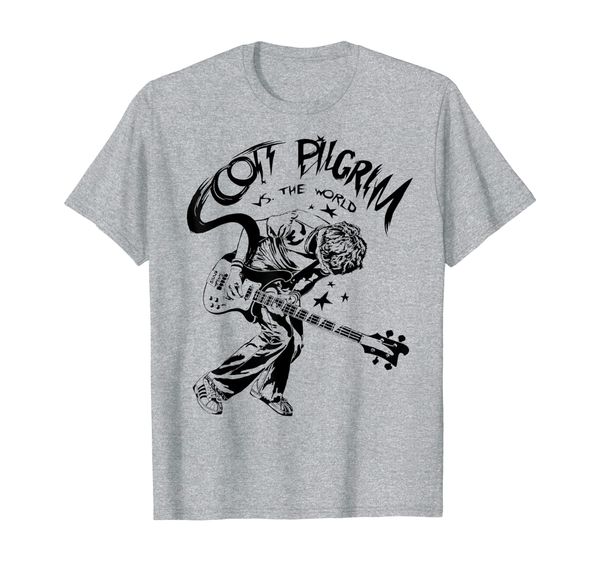 scott pilgrim vs. the world bass solo sketch t-shirt, White;black
scott pilgrim vs. the world bass solo sketch t-shirt, White;black