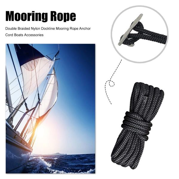 double braided nylon dockline anchor cord accessories stretching mooring rope sightseeing easily enjoying supplies
double braided nylon dockline anchor cord accessories stretching mooring rope sightseeing easily enjoying supplies