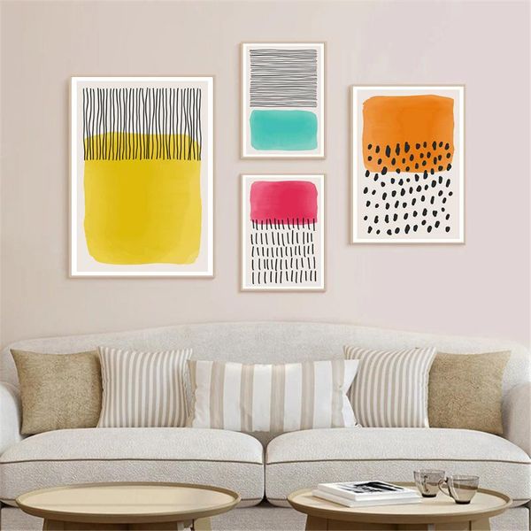 paintings modern multicolored wall art canvas painting yellow red abstract print geometric poster picture gallery living room home decor
paintings modern multicolored wall art canvas painting yellow red abstract print geometric poster picture gallery living room home decor