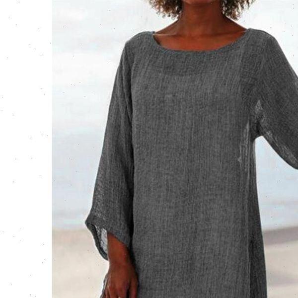 feitong women plus size long sleeve linen baggy blouse shirt ladies summer tunic drop shipping, White
feitong women plus size long sleeve linen baggy blouse shirt ladies summer tunic drop shipping, White