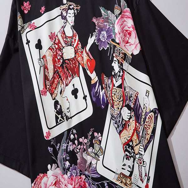 aelfric 2021 new eden hip hop japanese kimono jackets men front open coats summer harajuku poker geisha print loose shirt streetwear 5qig, Black;brown
aelfric 2021 new eden hip hop japanese kimono jackets men front open coats summer harajuku poker geisha print loose shirt streetwear 5qig, Black;brown
