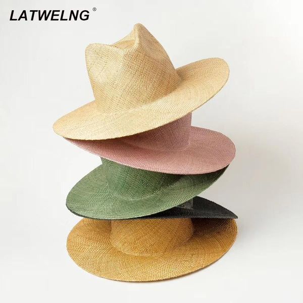 wide brim hats wholesale fashion precious grass beach hat for women summer panama ladies vacation sun caps 8.5, Blue;gray
wide brim hats wholesale fashion precious grass beach hat for women summer panama ladies vacation sun caps 8.5, Blue;gray