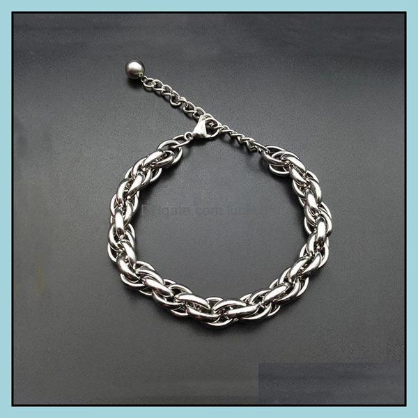 bracelets jewelryfashion titanium steel bracelet stainless mens aessories creative birthday gift link chain drop delivery 2021 ymhlj, Black
bracelets jewelryfashion titanium steel bracelet stainless mens aessories creative birthday gift link chain drop delivery 2021 ymhlj, Black
